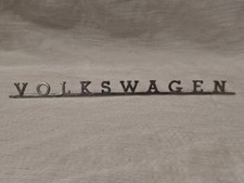 Vw Volkswagon Oem Chrome Script Emblem P311853687 Bus Type 2 63-72 Type 3 1965 Vw Volkswagon Oem Chrome Script Emblem P311853687 Bus Type 2 63-72 Type 3 1965