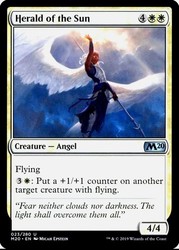 Herald of the Sun #023/280 Core Set 2020 M20 Magic: The Gathering