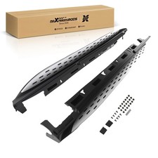 Aluminum Side Steps Bars for Mercedes ML350 W166 2012-15 GLE 16-18 Black Running