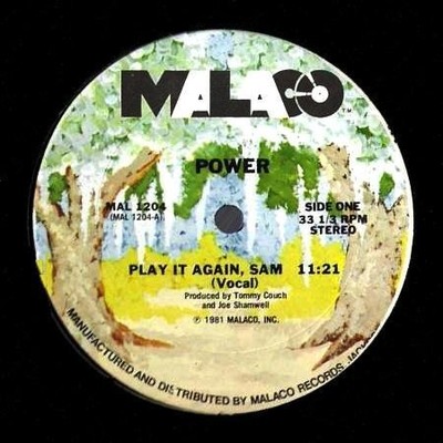 Power , Play It Again, Sam, (12''), NM or M-, 3902814997