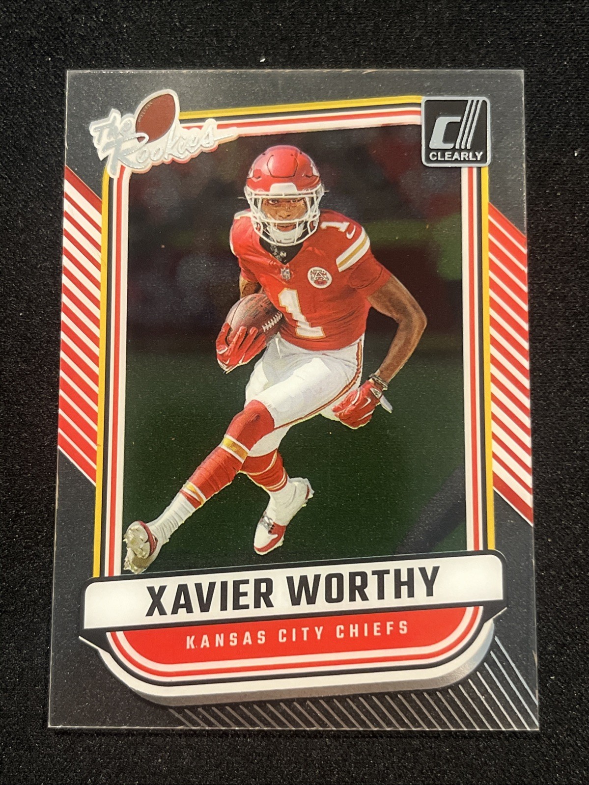 2024 Panini Clearly Donruss - Clearly the Rookies Xavier Worthy #7 (RC)