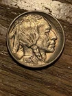 1913 Type 1  Buffalo Nickel 5C!  BU With Reverse Damage