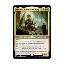 WotC MtG Throne of Eldraine Korvold, Fae-Cursed King (MR) NM
