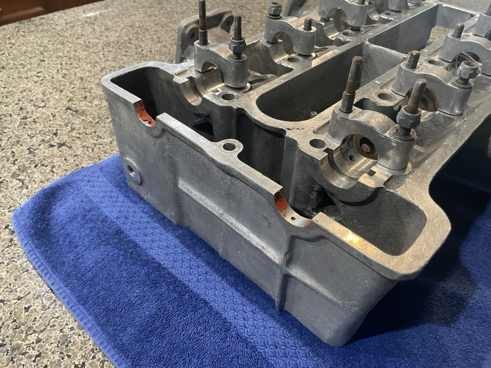 LOTUS ELAN STROMBERG CYLINDER HEAD GOOD USED FOR REBUILD PLUS 2