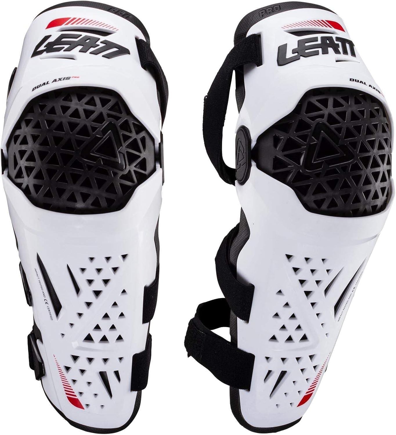 Leatt Knee&Shin Guard Dual Axis White 2X-Large -Open Box