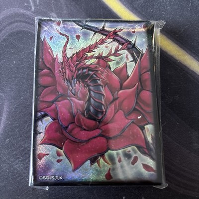 Yu-Gi-Oh Schwarzer Rosendrache 70 Hüllen Sleeves OCG Japanisch Black Rose Dragon