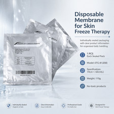 10-20PCs L Size Antifreeze Membranes Cryo Pad for Cool Freeze Machine 34 42cm