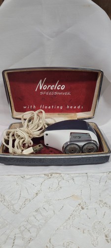 Vintage Mid Century Norelco Schnellrasierer mit Schwimmköpfen - Bild 1 von 9