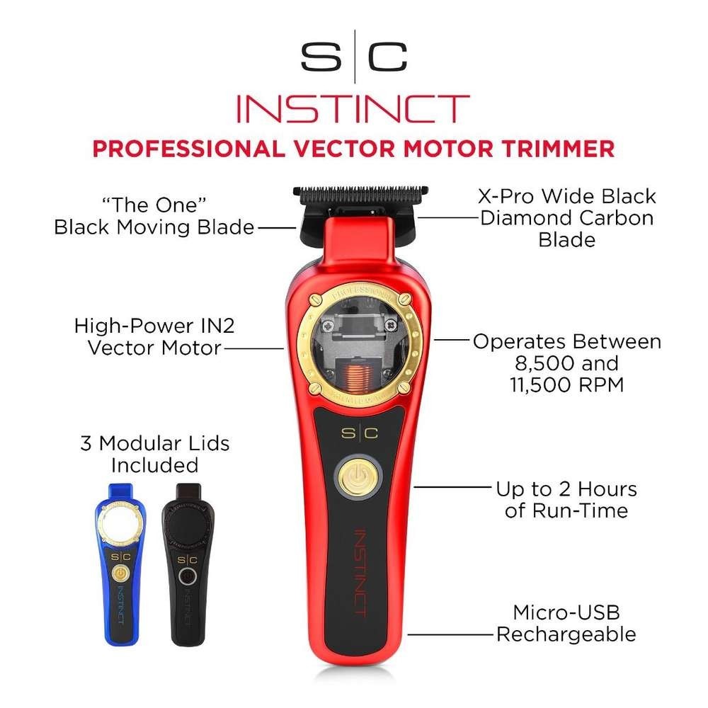 Stylecraft Instinct Trimmer Cordless Professional Hair Clipper