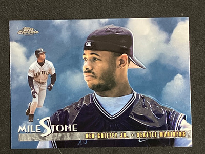1998 Topps Chrome Ken Griffey Jr. Milestones MS5
