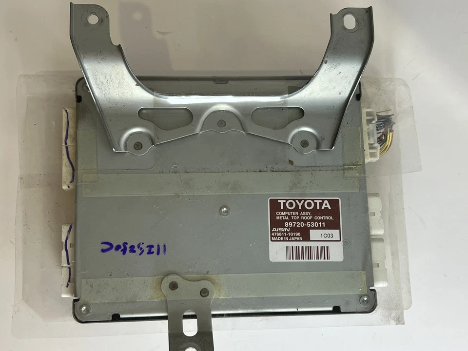 2011 LEXUS IS250C TOP ROOF CONTROL MODULE 89720-53011 OEM - Imagen 3 de 4