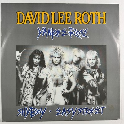 DAVID LEE ROTH: Yankee Rose / Shyboy / Easy Street 12  45rpm EP UK PRESSING WEA