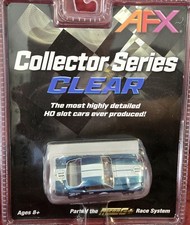 AFX Mega G 1965 Shelby Mustang - Mark Donohue Blue HO Slot Car 22071 Free Ship