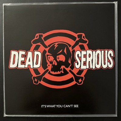 DEAD SERIOUS  It's What You Can't See'' PINK LP /70 Cast Aside DTN Barfight RVA