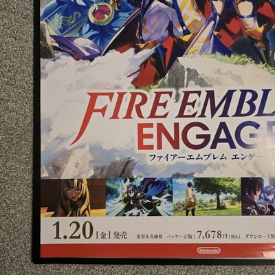 Fire Emblem Engage - Japanese promotional B2 Poster - Switch | eBay