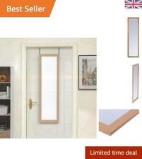 Reflex Sales 129 x 37.5 cm Overdoor Mirror, Full Length, for Bathroom/Bedroom...