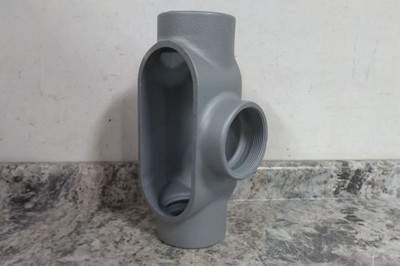 Appleton Electric T97 3-1/2 In Hub Size T Type Conduit Body