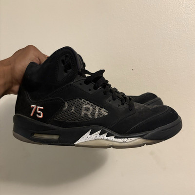 Jordan Air Jordan 5 Retro Paris Saint-Germain PSG Black Men s High Top Sneaker