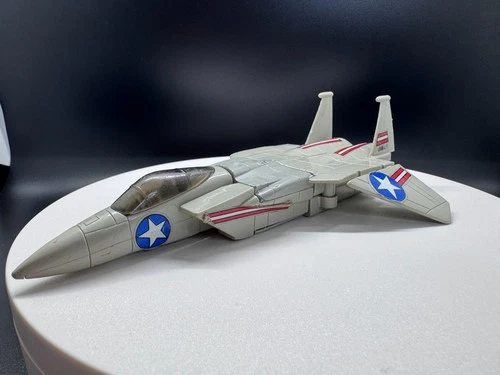 GO-BOTS Leader-1 Jet F-15 1985 Bandai Tonka Vintage Action Figure