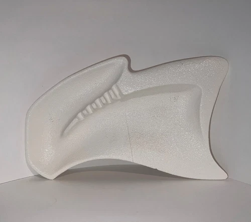 Vintage Royal Haeger USA 1057 Textured White Atomic MCM Ashtray Rare - As Is