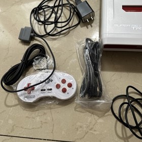 Retro-Bit Super Retro Trio HD Plus 720P 3 in 1 Console System - Red/White