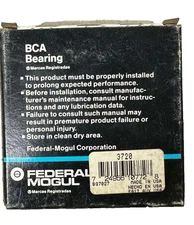 BCA Bearing Federal Mogul 3720 NEW OLD Stock!