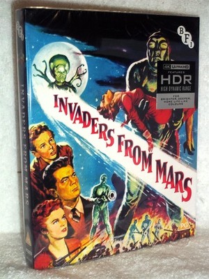 Invaders from Mars (4K/Blu-ray, 2026) NEW Jimmy Hunt sci-fi 1950s horror classic
