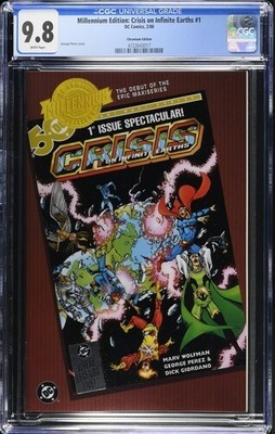 Crisis on Infinite Earths #1: Millenium Edition (DC Comics 2000) CGC 9.8 - MINT!