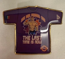 OFFICIAL WWE T-SHIRT PIN PHOENIX AZ 2025 JOHN CENA FAREWELL THE LAST TIME IS NOW