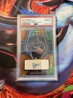 2021-22 Panini Select Davion Mitchell Tie-Dye Prizm Auto /25 PSA 10 RC Rookie