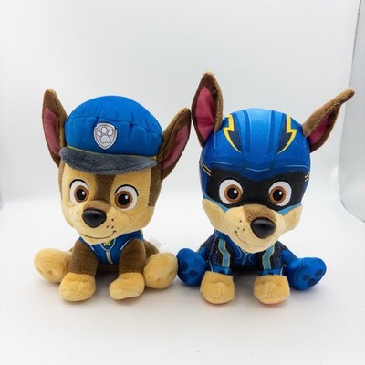 Paw Patrol Plush 6-inch Toy the Mighty Movie Chase + Classic Lot Of 2 Gund