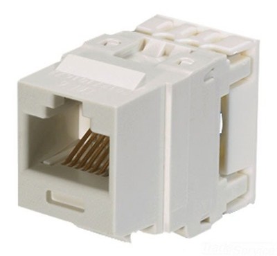 PANDUIT NetKey Cat.6 Punchdown Jack Module (nk688mwh)