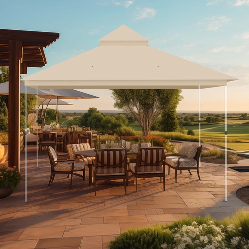Yescom Canopy Top Replacement UV30+ Top Cover for 2-Tier 10x12 Ft Gazebo Yard - Bild 2 von 8