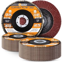 20X FäCherscheibe 125 Mm P120 Schleifscheibe Lamellenscheibe Reinigungsscheibe