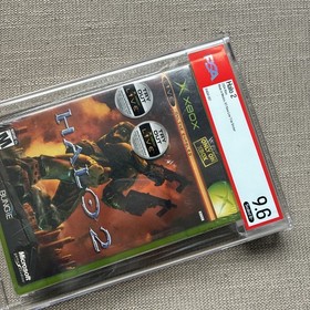 Halo 2 Xbox Factory Sealed WOW! - Graded PSA 9.6 B+