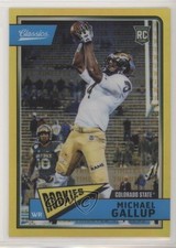 2018 Panini Classics Rookies 17/65 Michael Gallup #227 0b2