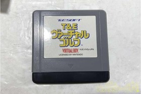 T&E Soft T&E Virtual Golf Virtual Boy Software FcF24