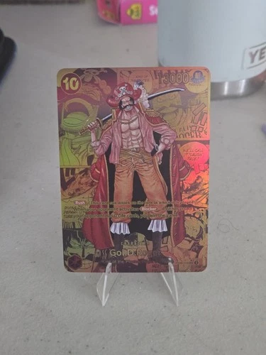 Gol D. Roger Gold Manga OP09-118 One Piece Emperors In The New World MINT