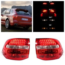 For Porsche Cayenne 2008-2010 Pair Halogenled Rear Tail Light Brake Lamp Red For Porsche Cayenne 2008-2010 Pair Halogenled Rear Tail Light Brake Lamp Red