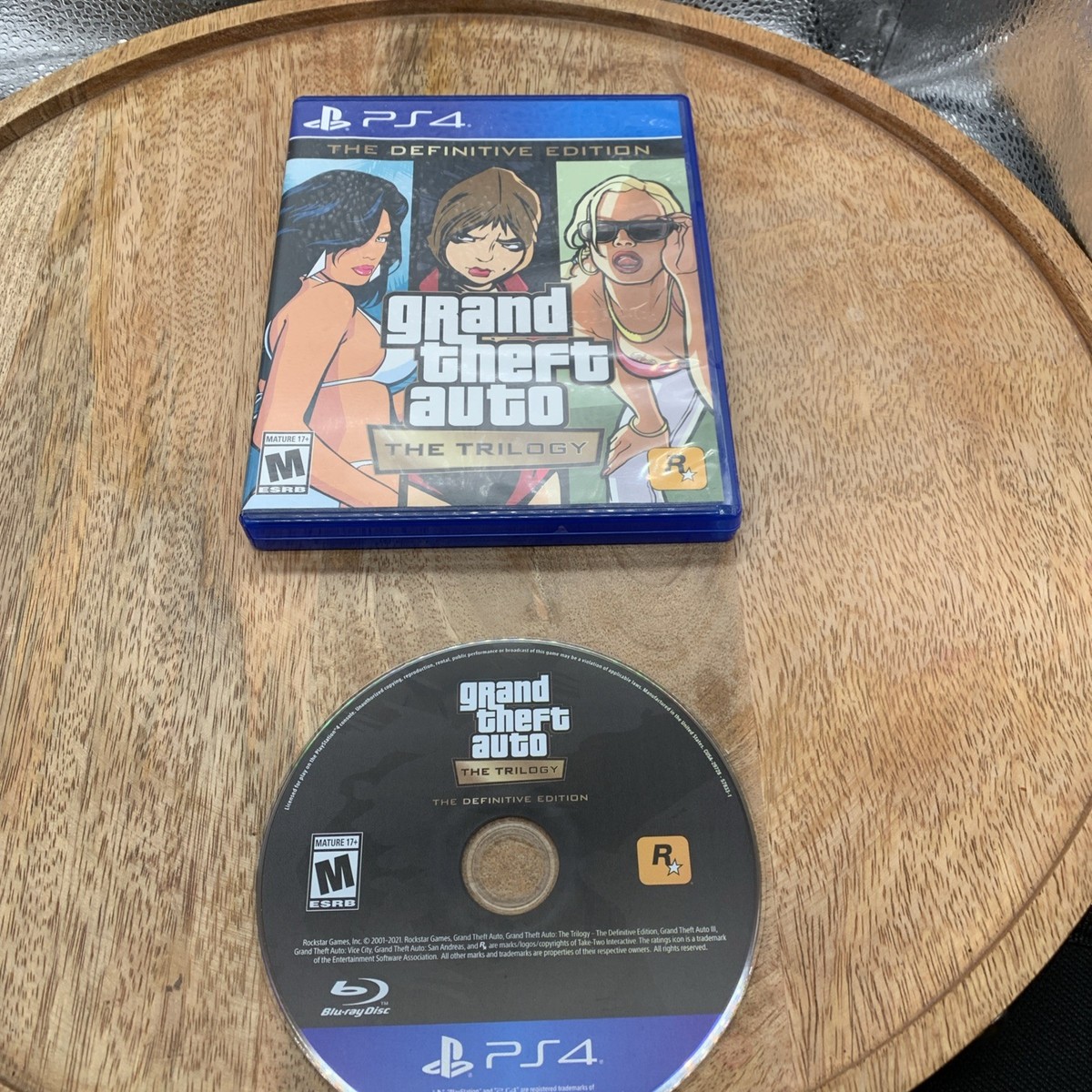 Ebay Sony Playstation Gta 5 Ps3 Cd Grand Theft Auto: The Trilogy The  Definitive Edition Sony, image size:1200x1200