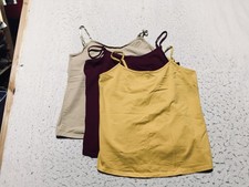 Set of 3 Lane Bryant Cami Top Women 14/16 Mul...