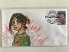 2025 POWWOW FDC Hand Drawn Cachet Katelyn Marks Native American Indian
