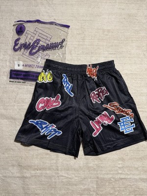 Eric Emmanuel x Matty Boy Shorts - Black - Size Small