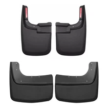 Husky Liners Front & Rear Black Mud Guards for Ford F-350 Super Duty Dually
