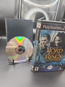  Lord of the Rings: The Two Towers / PlayStation 2 PS2 / CIB / Tested / Read 