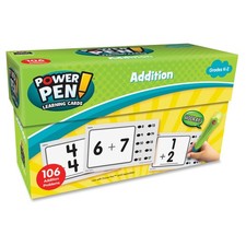 Teacher Created Resources TCR6456 Power Pen Learning Cards Addition