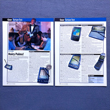 2000 PDA PDAs Original Feature Magazine Print Article Palm Samsung Psion  More