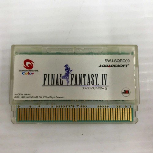 Final Fantasy Sur WonderSwan Color – Version Japonaise – Jeu RPG – Bon état – SquareSoft – 1999