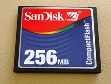 Sandisk 256MB SDCFB Compact Flash CF Memory Card