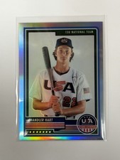 2023 Panini Stars & Stripes Chandler Hart  Silver Prizm 28 Team USA